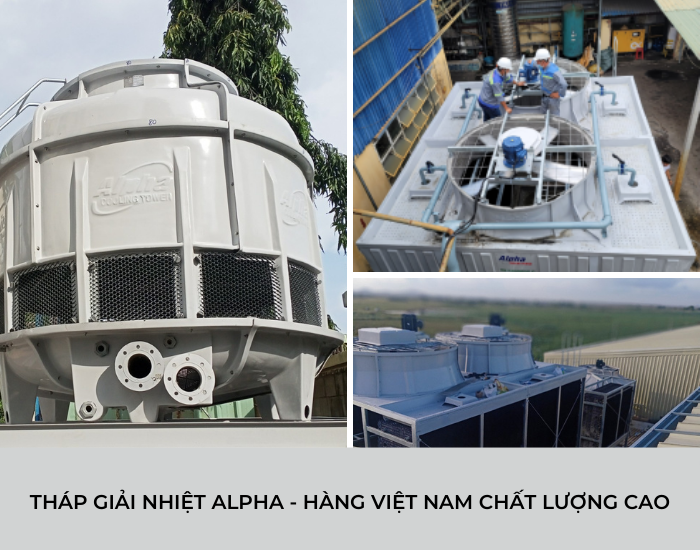 Tháp giải nhiệt Alpha được phân phối và phân phối bởi Công Nghiệp Tốt